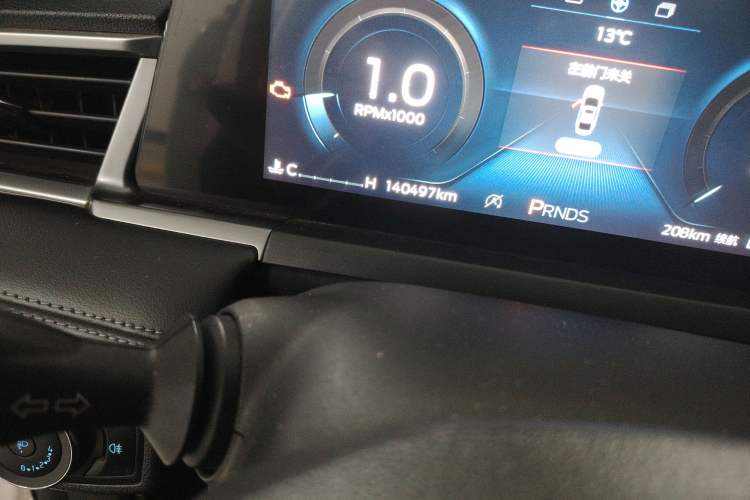 Used Ford Escort 2021 1.5L Automatic Gold Edition Odometer Close Up