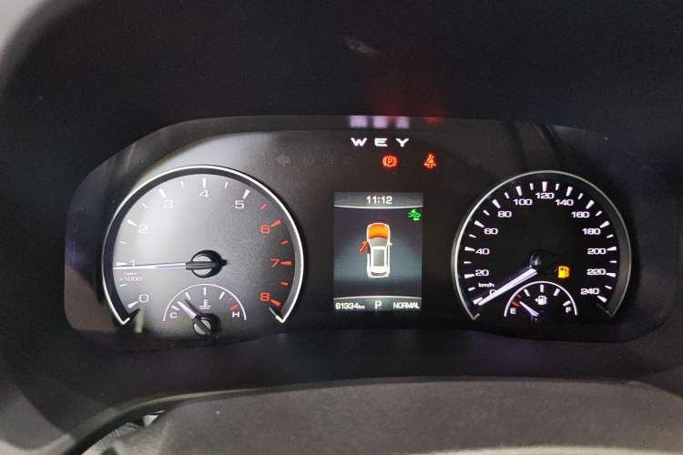 Used Wey VV5 2020 1.5T Two-Wheel Drive Color Pioneer Instrument Cluster