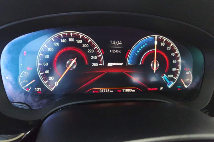 Used BMW 5 Series New Energy 2019 Updated Version 530Le Luxury Package Instrument Cluster