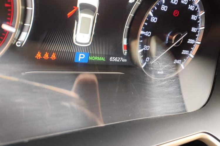 Used GAC Trumpchi GS5 2019 270T Automatic Luxury Edition Odometer Close Up