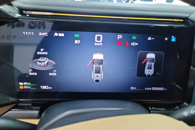 Used Formula Leopard 8 2025 Smart & Brave Flagship Edition 7 Seats Instrument Cluster