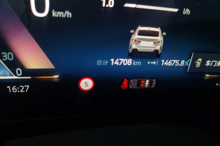 Used BMW 2 Series 2025 225L M Sport Night Edition Package Odometer Close Up