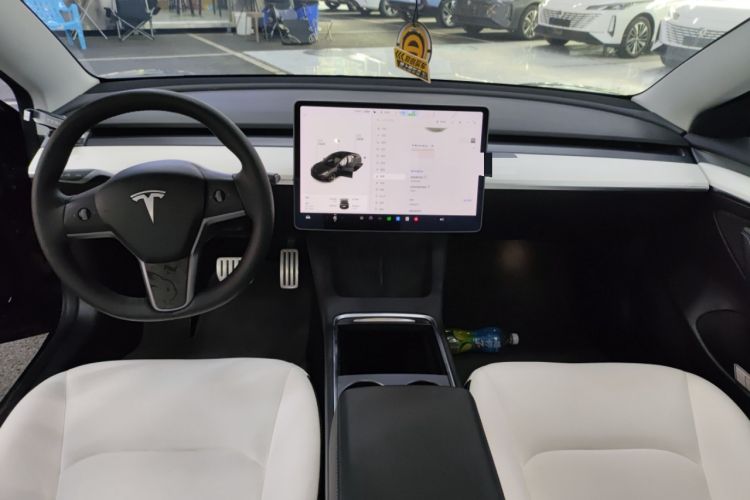 Used Tesla Model 3 2021 Performance High-Performance All-Wheel-Drive Version Center Console