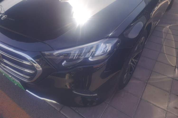 Used Mercedes-Benz E-Class New Energy 2024 E 350 e L Plug-in Hybrid Sedan Left Front Headlight