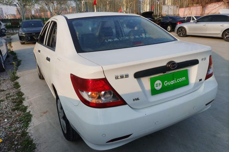 Used BYD F3 2012 Energy-Saving Model 1.5L Manual Comfort Version Rear Left 45 Deg