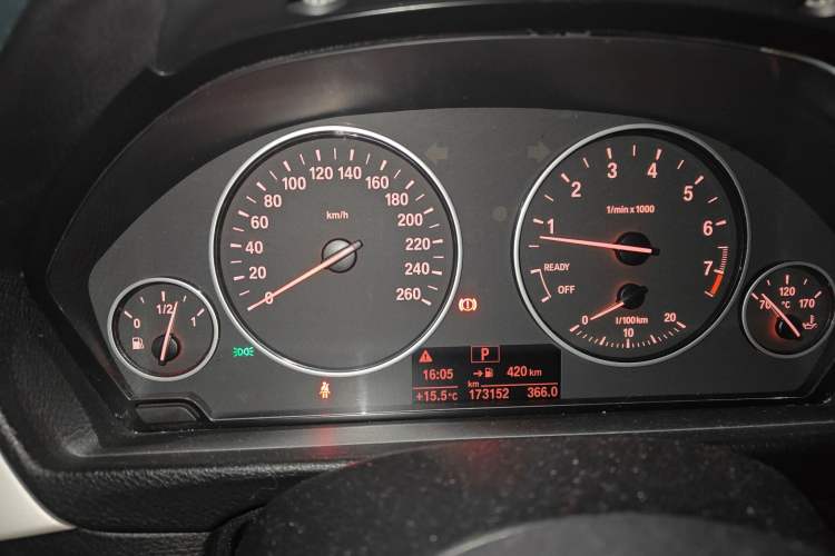 Used BMW 3 Series 2015 320Li Luxury Edition Fashion Model Instrument Cluster