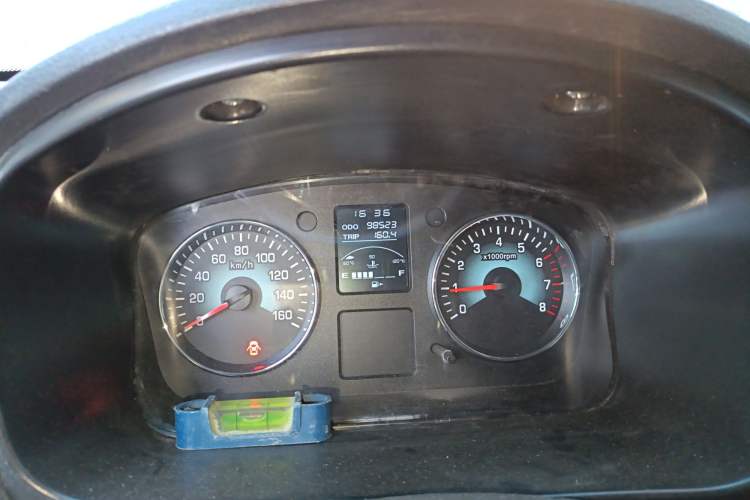 Used Jinbei New Hiace X30L 2019 1.5L Cargo Van Wealth Edition China VI SWC15M Odometer Close Up