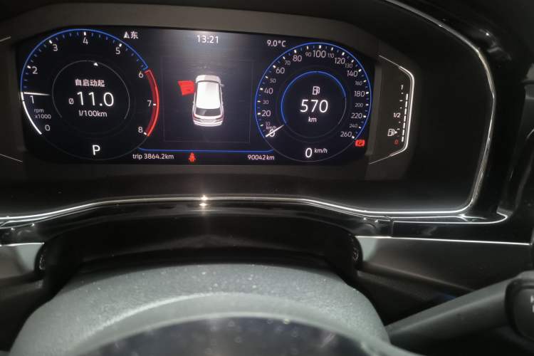 Used Volkswagen Teramont X 2020 330TSI Two-Wheel-Drive Luxury Edition Odometer Close Up