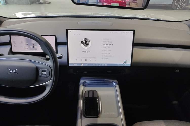 Used XPeng P7+ 2024 Ultra-Long Range Max Audio And AC Panel