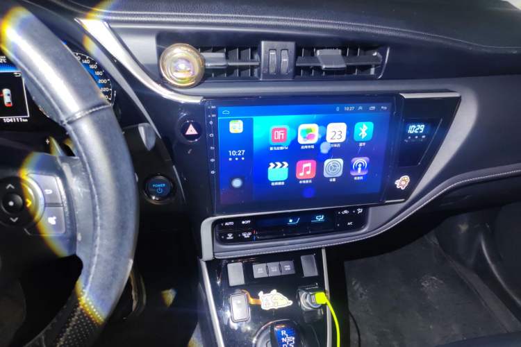 Used Toyota Corolla 2017 Revised Dual-Engine 1.8L E-CVT Elite Edition Audio And AC Panel