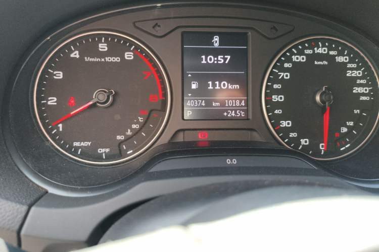 Used Audi A3 2018 30th Anniversary Edition Limousine 35 TFSI Fashion Model Odometer Close Up