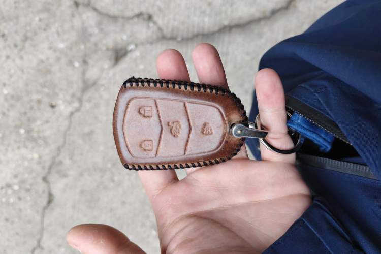 Used Cadillac XT4 2020 Revised Version 28T All-Wheel Drive Leading Edition Vehicle Key