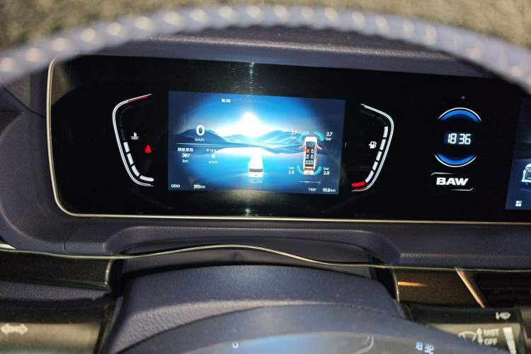 Used BAW Ruisheng Ace M7 2025 1.6L Manual Long Wheelbase Comfort Version 5 Seats Instrument Cluster