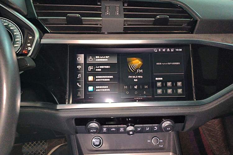 Used Audi Q3 2023 35 TFSI Fashion Dynamic Model (1.5T) Audio And AC Panel