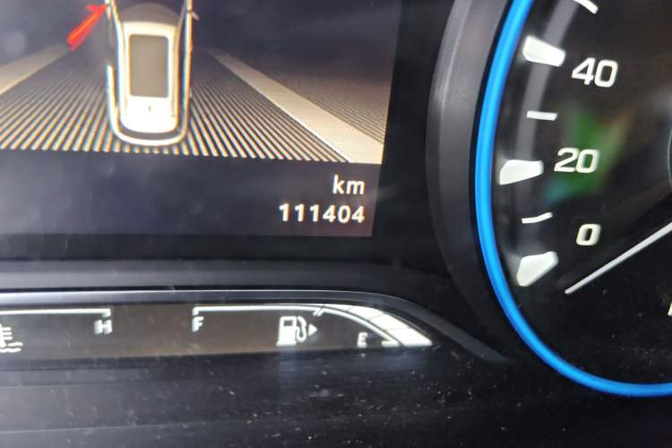 Used GAC Trumpchi GS4 2020 270T Manual Luxury Edition Odometer Close Up