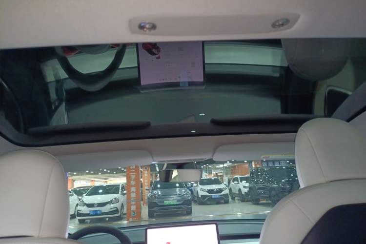 Used Tesla Model 3 2020 Standard Range Rear-Wheel Drive Upgraded Version Headliner