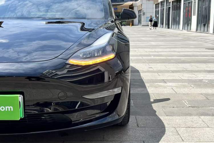 Used Tesla Model 3 2022 Performance High-Performance All-Wheel-Drive Version Left Front Headlight