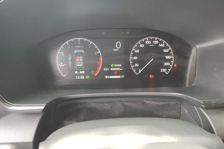 Used Honda CR-V 2023 240TURBO Two-Wheel Drive FENGSHANG Edition 5 Seats Instrument Cluster