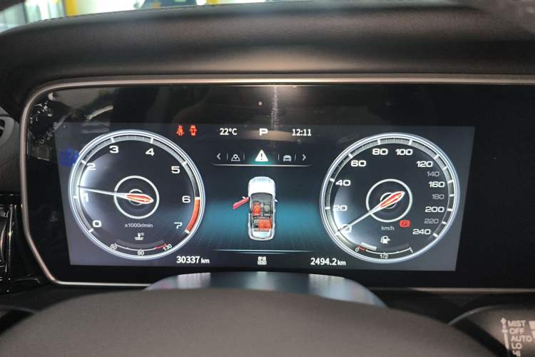 Used Hongqi HS5 2022 Revised Version 2.0T Smart Connect Flagship Edition