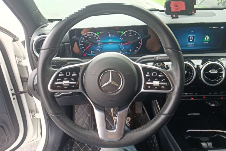 Used Mercedes-Benz A-Class 2020 Restyled A 200 L Sport Sedan Dynamic Version Steering Wheel