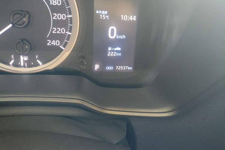 Used Toyota Corolla 2022 TNGA 1.5L CVT Pioneer Edition Odometer Close Up