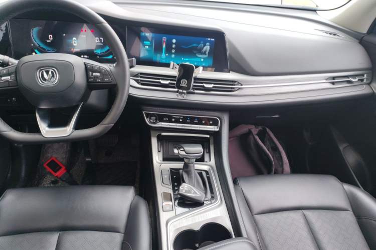 Used CHANGAN CS55PLUS 2021 Blue Whale Edition 1.5T DCT Luxury Model Audio And AC Panel