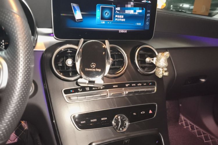 Used Mercedes-Benz C-Class 2021 C 260 L Sport Edition Star Collection Audio And AC Panel