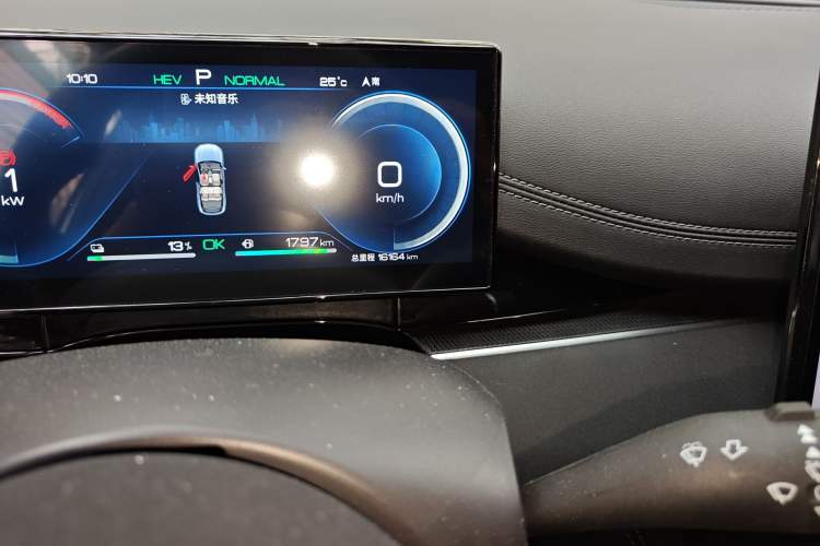 Used BYD Seal 06 New Energy 2024 DM-i 120KM Prestige Model Odometer Close Up