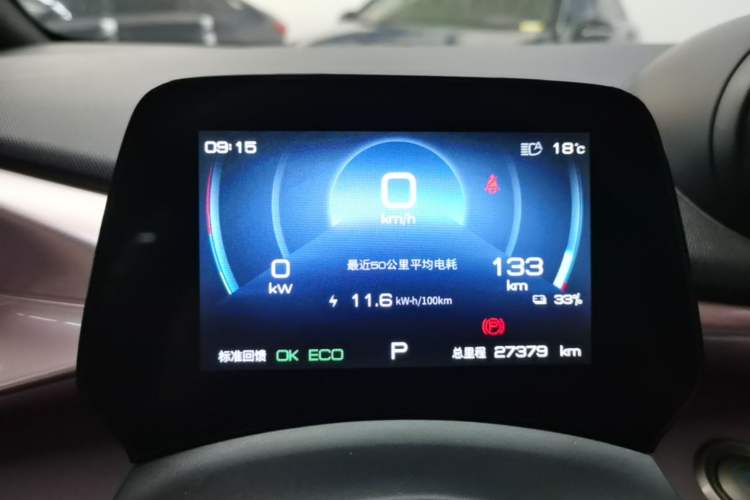 Used BYD Dolphin 2021 401km Knight Edition Instrument Cluster