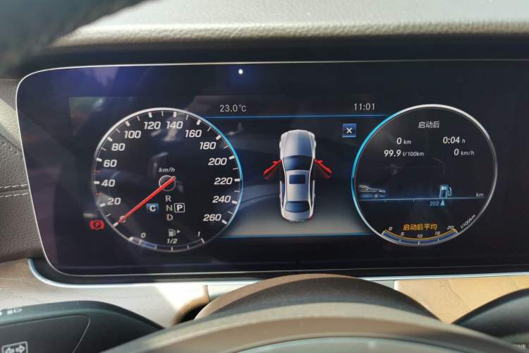 Used Mercedes-Benz E-Class 2018 E 300 L Luxury Model Instrument Cluster