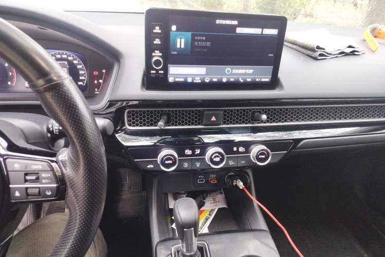 Used Honda Civic 2022 240TURBO CVT Dynamic Edition Audio And AC Panel