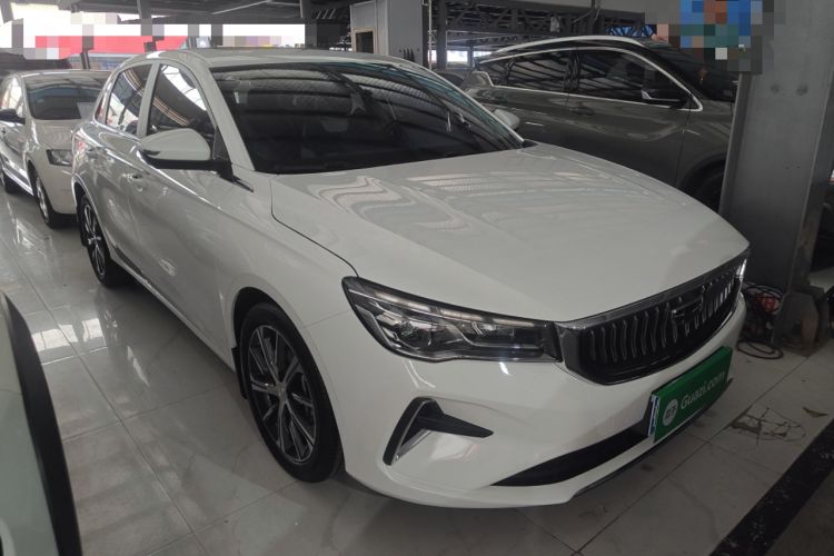 Used Geely Auto Emgrand 2022 4th Generation 1.5L CVT Flagship Model Front Right 45 Deg