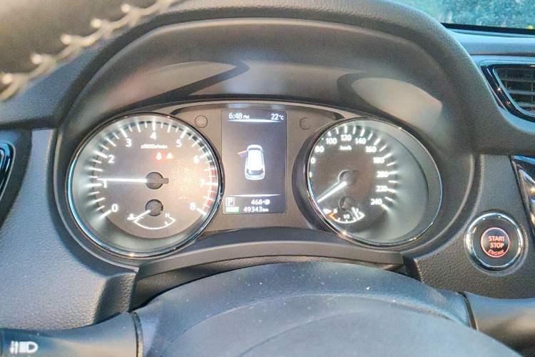 Used Nissan X-Trail 2020 2.0L XL ITS 3-Row CVT 2WD SmartConnect 7-Seater Comfort Edition Instrument Cluster