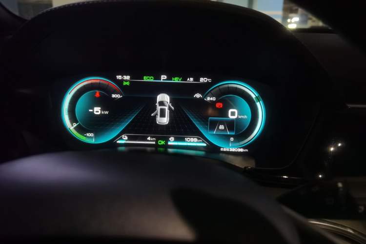 Used BYD Song PLUS New Energy 2021 DM-i 51KM Prestige Model Instrument Cluster