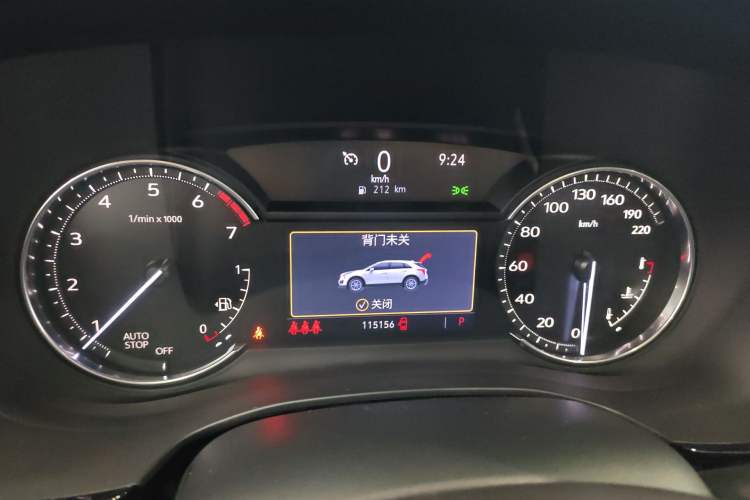Used Cadillac XT5 2021 2.0T Two-Wheel Drive Luxury Version Instrument Cluster
