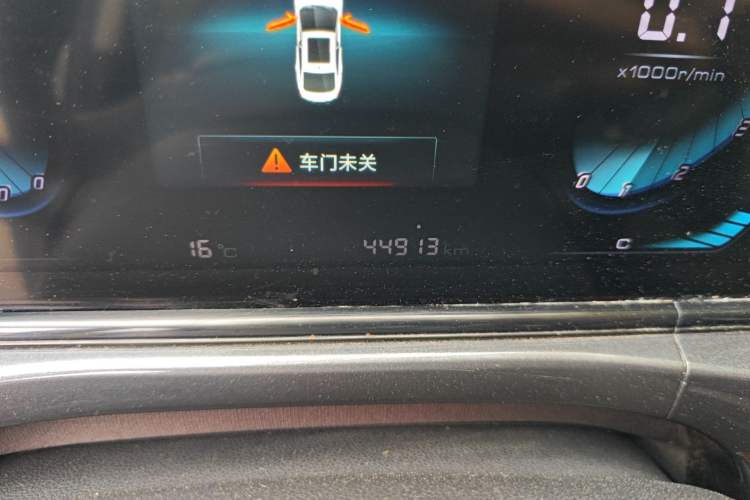 Used CHANGAN Eado 2020 PLUS Blue Whale NE 1.4T GDI DCT Prestige Model Odometer Close Up