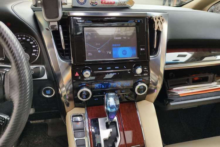 Used Toyota Alphard 2015 3.5L Luxury Edition Audio And AC Panel