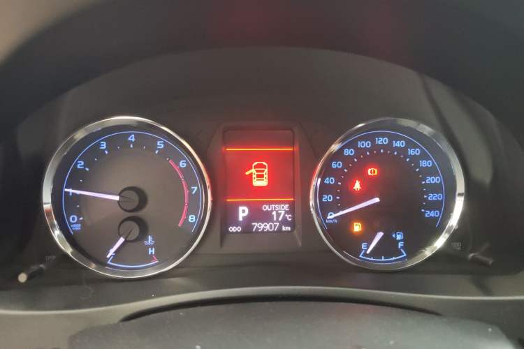 Used Toyota Corolla 2017 Revised Version 1.2T S-CVT GL-i Instrument Cluster