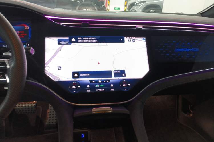 Used Mercedes-Benz EQE AMG 2023 AMG EQE 53 4MATIC+ Audio And AC Panel