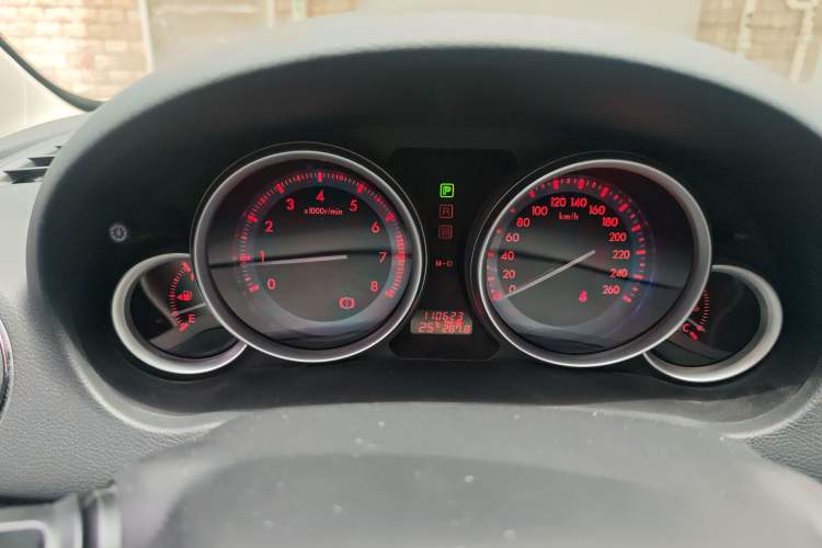 Used Mazda 6 2012 2.0L Automatic Elite Edition Odometer Close Up