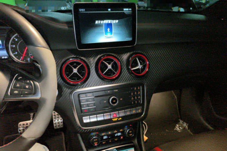 Used Mercedes-Benz A AMG 2016 AMG A 45 4MATIC Championship Edition Audio And AC Panel