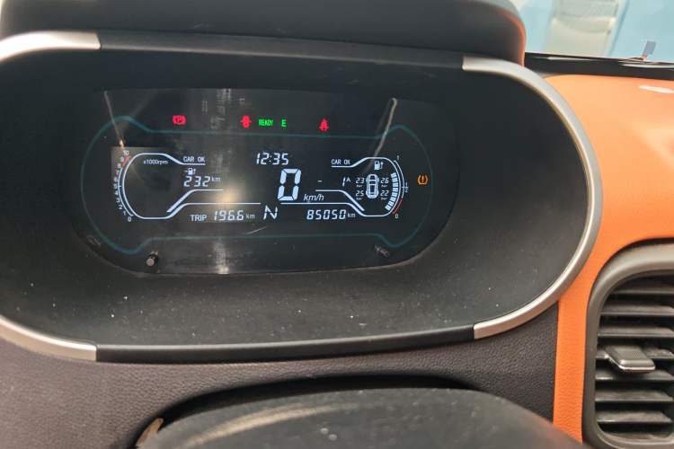 Used Chery Little Ant 2018 400 4-Seater Smart Edition Odometer Close Up