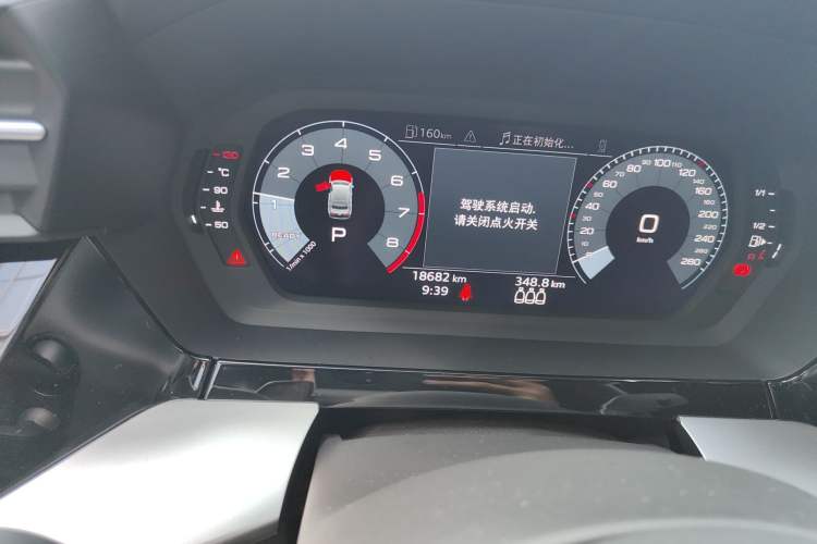 Used Audi A3 2021 A3L Limousine 35 TFSI Progressive Sport Edition Odometer Close Up