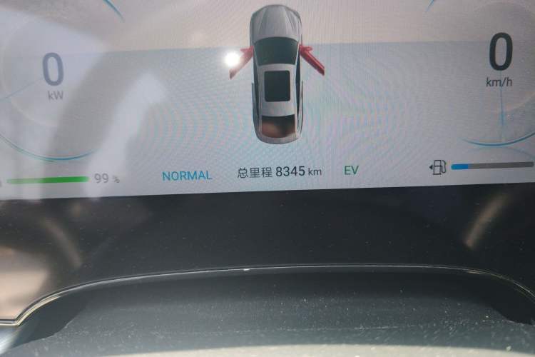 Used BYD Seal 2024 HONOR Edition DM-i 1.5L 121km Elite Model Odometer Close Up