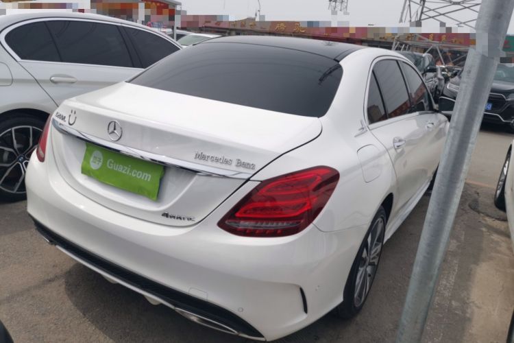 Used Mercedes-Benz C-Class 2015 C 200 L 4MATIC Sport Edition Rear Right 45 Deg