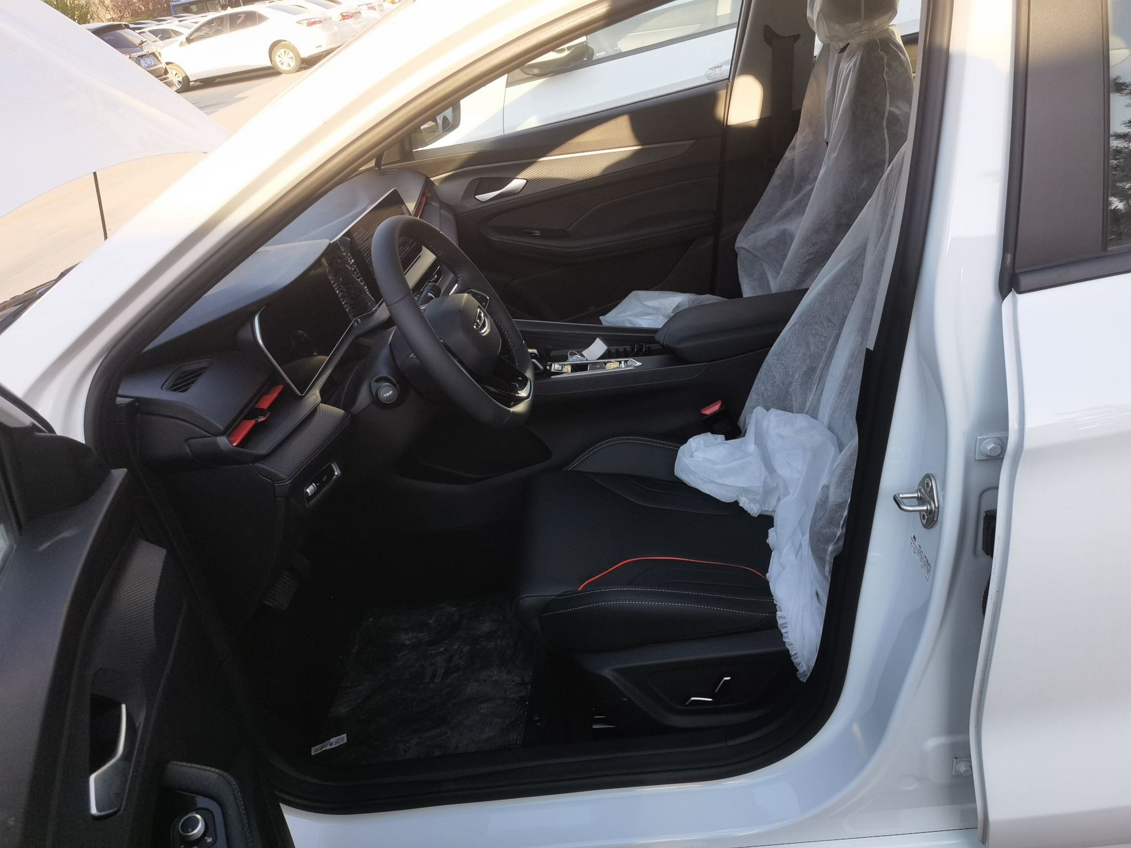 Avant de la voiture