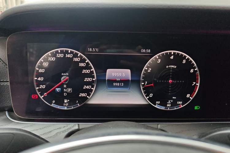 Used Mercedes-Benz E-Class 2018 Facelift E 200 L Sport Edition Instrument Cluster