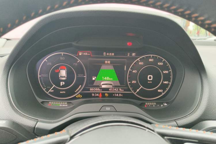 Used Audi Q2L e-tron 2022 Q2L e-tron Pure Electric Smart Enjoyment Model Instrument Cluster