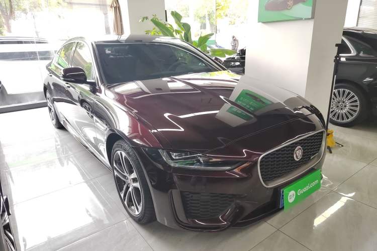 Used Jaguar XEL 2020 2.0T 200 PS R-DYNAMIC S Advanced Sport Edition Front Right 45 Deg