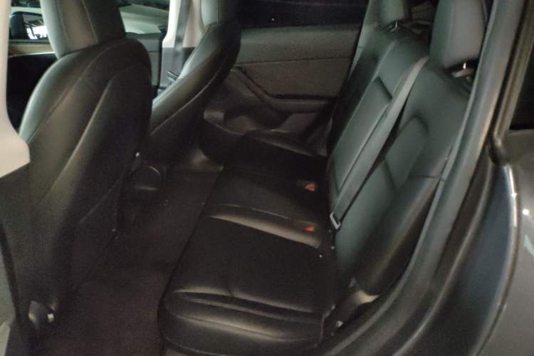 Used Tesla Model Y 2022 Long-Range All-Wheel-Drive Version Left Rear Seat